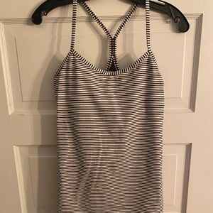 Lululemon racerback workout tank.